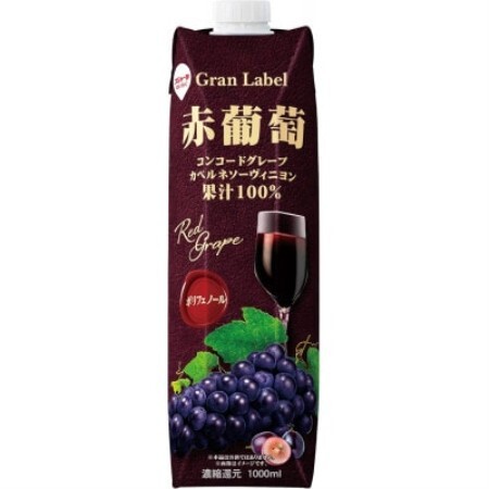スジャータめいらく　赤葡萄　100%　1000ml　6本セット【1786707】