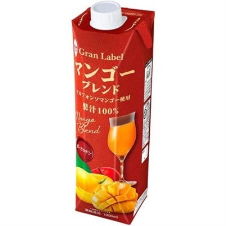 スジャータめいらく　マンゴーブレンド　1000ml　6本セット【1786708】