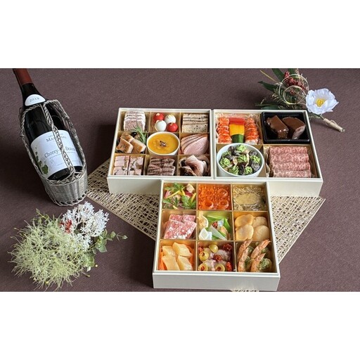 【店舗受取限定】2027年 ラ・ロシェル福岡 フレンチ おせち 3段 引換チケット【福岡市】券 おすすめ