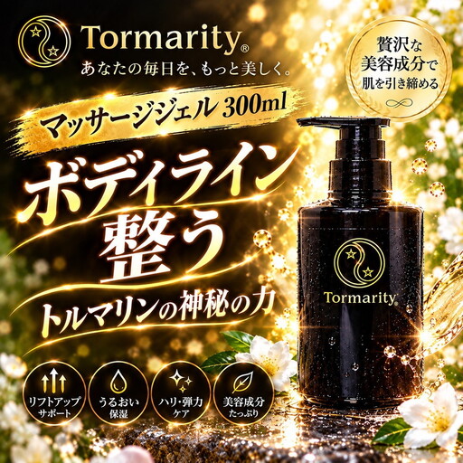 トルマリティ マッサージジェル | スキンケア 美容 コスメ たるみ しみ くすみ 乾燥 鉱石 トルマリン