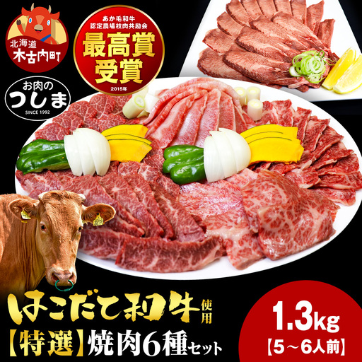 和牛焼き肉セット (約5～6人前)≪冷凍≫