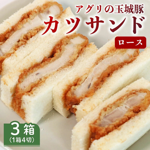 ロース カツサンド アグリ玉城豚 ロースカツ サンドイッチ サンドウィッチ 三重県 伊勢市 (2280)