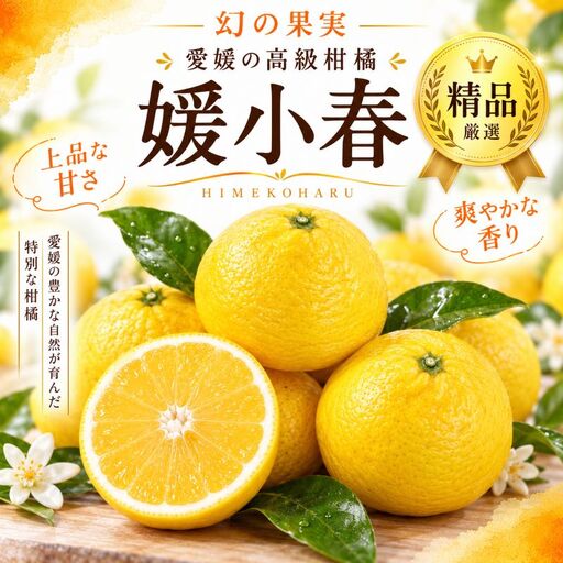 媛小春 約2kg 精品【2027年2月中旬頃から順次発送】【DRM017】