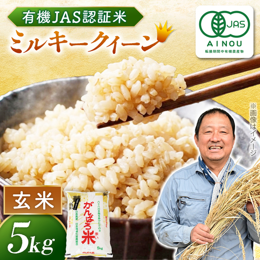 【令和8年産】ミルキークイーン 玄米 5kg [AZBW008] 玄米