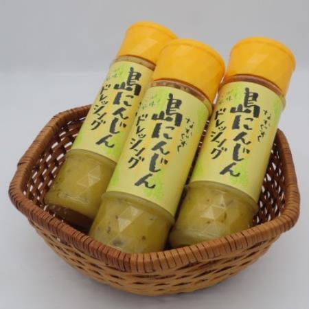 中城村特産　島にんじんドレッシング3本【1787778】