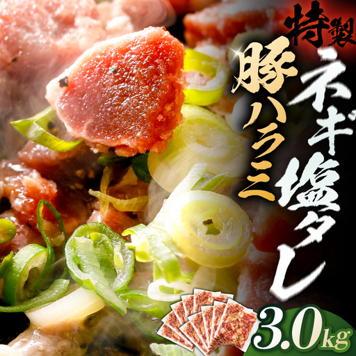 豚ハラミ特製ねぎ塩　3.0kg 【kw0096-0985】