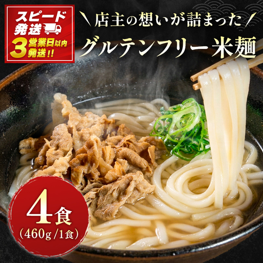 【3営業日以内発送!!】米麺 グルテンフリー ポーク 4食