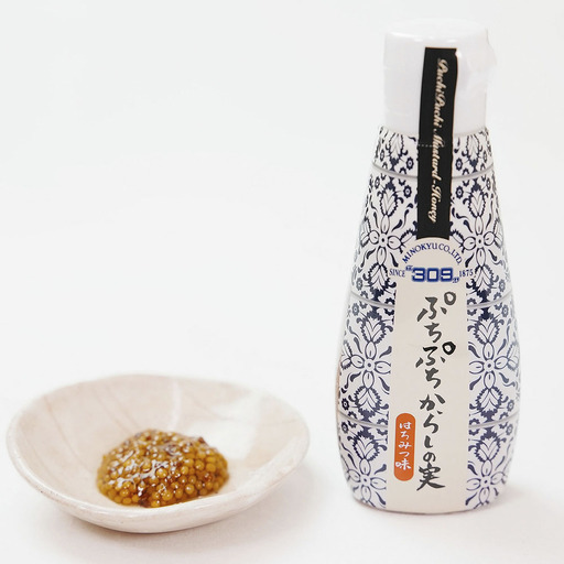 美ノ久 ぷちぷちからしの実 約110g × 1本 からし 粒マスタード マスタード 調味料 チューブ 洋食 和食 ソース
