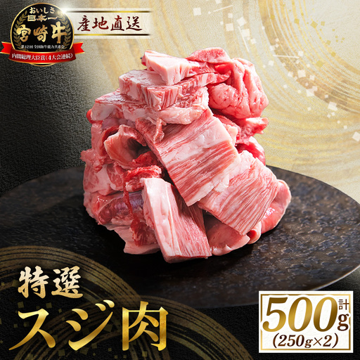 宮崎牛 特選スジ肉 500g