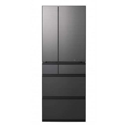 パナソニック冷蔵庫ガラスドアNR-F55WX3-H(ミスティスチールグレー)