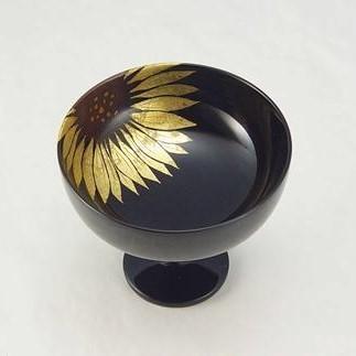 【象彦】十二ヶ月冷酒杯（向日葵・8月）