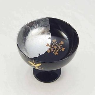 【象彦】十二ヶ月冷酒杯（雪華・12月）
