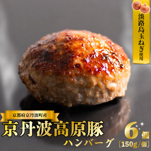 京丹波高原豚ハンバーグ 900g (150g×6個)
