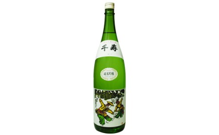 [日本酒]純米吟醸「千寿」1800ml 一升瓶|岡山県牛窓の地酒・贈答にもおすすめ