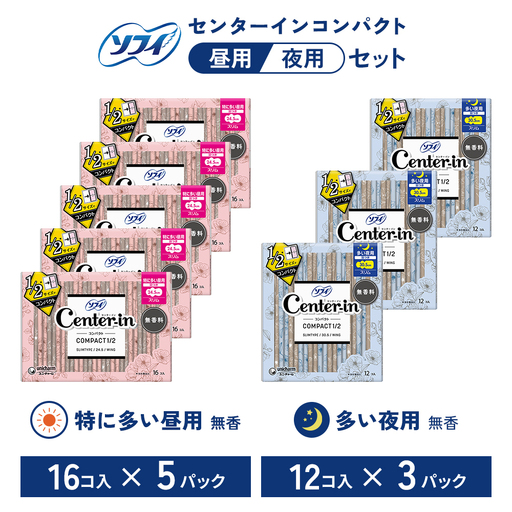 ソフィ センターインコンパクトセット(持ち歩き用薄型) サニタリー 生理用品 ユニ・チャーム ユニチャーム 女性用品 防災 防災グッズ 