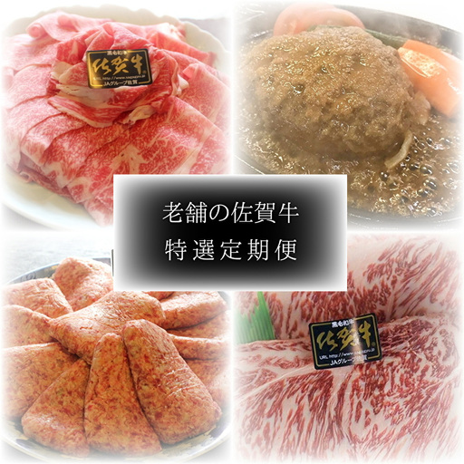 老舗の佐賀牛 特選 定期便 _f-25