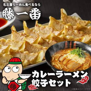 お家で簡単 藤一番 カレーらーめん・餃子セット ぎょうざ 餃子 ギョーザ 餃子のたれ 冷凍餃子 冷凍ギョーザ カレーラーメン 人気 カレー味ラーメン ラーメン屋餃子 [037D02]