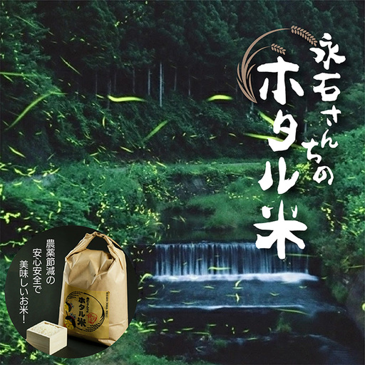 [令和7年産]さがびより 精米10kg(5kg×2袋)ホタル米 永石さんちのお米 _z-60