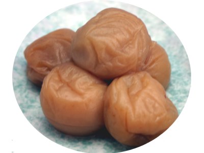 熊野乃梅　うす塩 （塩分9％）500ｇ×3Pとしそふりかけ【snby0005A】