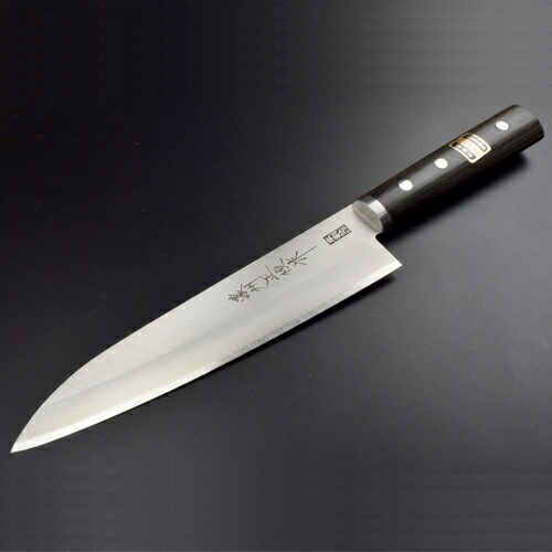 H20-18 DPクラッド剣型包丁180mm 濃州正恒作 丸口金付 (C-122M)