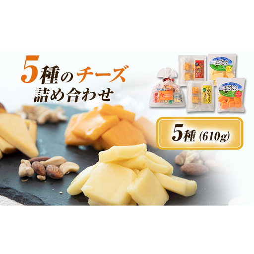 5種のチーズ詰め合わせおつまみ 詰め合わせ  セット 長野 信州 小諸 乳製品 加工食品 盛り合わせ 
