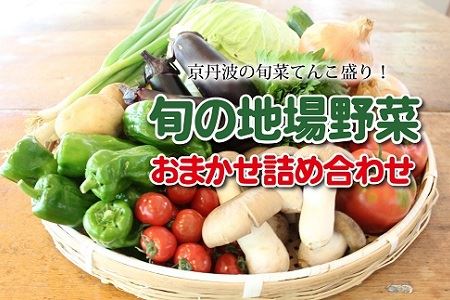 [京丹波の新鮮野菜]和知地区で栽培された旬の地場野菜おまかせ詰合せ [010NA001]