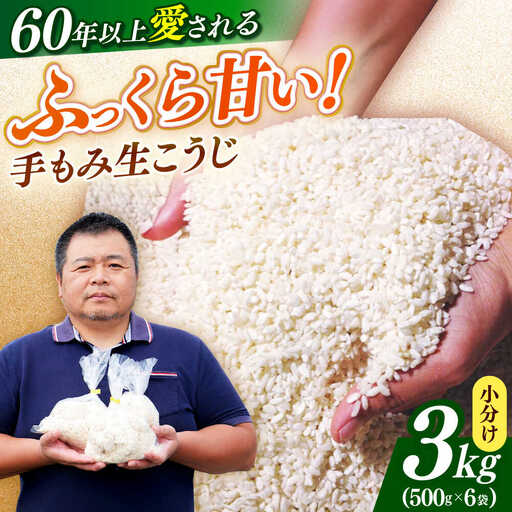 【2026年9月中旬以降発送】 味噌 福こうじ 生こうじ  味噌汁【3kg】 [ABAF004] 国産