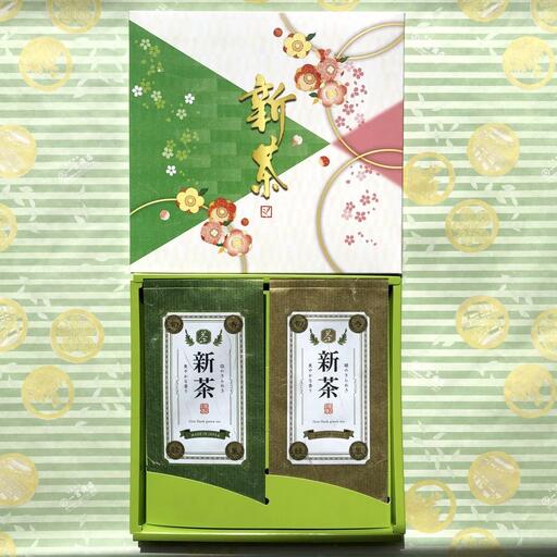 お茶 初摘 深蒸し新茶 100g×2本 セット 緑茶 飲料 お茶