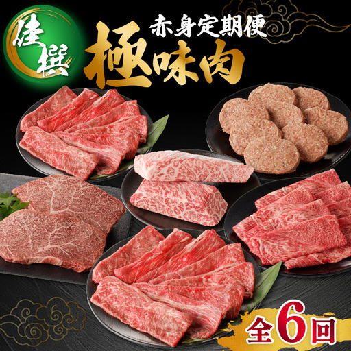 【佳撰】佐賀牛 赤身 定期便（6回／奇数月）／ 牛肉 定期便 【Z043】