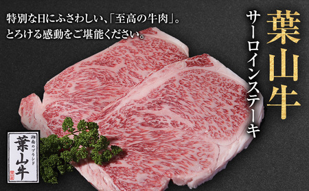 葉山牛 サーロインステーキ 約250g 2枚 冨士屋牛肉店 ステーキ サーロイン 霜降り 箱入り 贈答用 お中元 ギフト おもてなし 黒毛和牛 神奈川県 [ 逗子市 ]