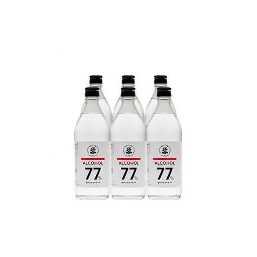笹一アルコール77　500ml×6本　※着日指定送不可　※離島への発送不可