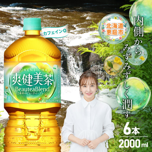 爽健美茶2000mlPET×6本【38000702】