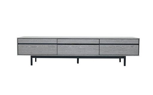 【開梱・設置】ロゼッタ 180cm テレビボード（グレーC-106）　AX062