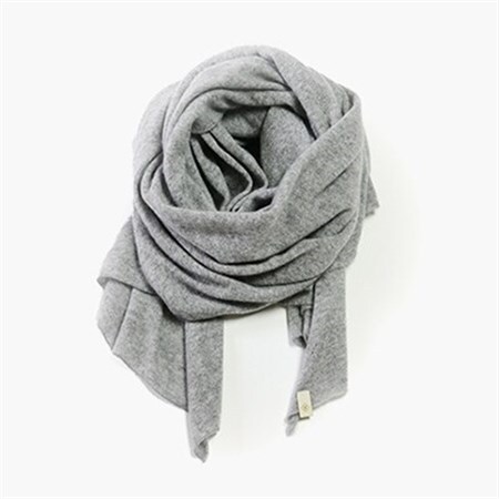 日本製 BABY  CASHMERE STOLE(150cm×60cm)　グレー【1132757】