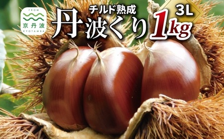 丹波栗 1kg 3L / 栗 チルド熟成