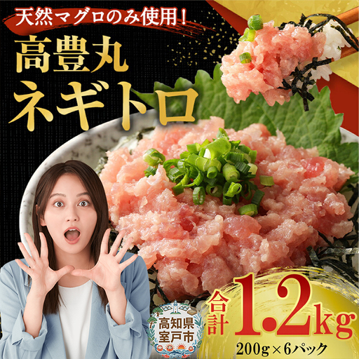 【ねぎとろ】高豊丸 ねぎとろ 1.2kg tk136