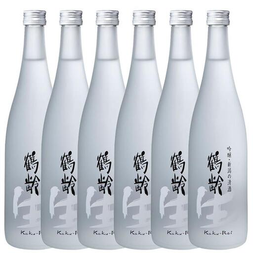日本酒 鶴齢 吟醸生酒 720ml×6本｜鶴齢
