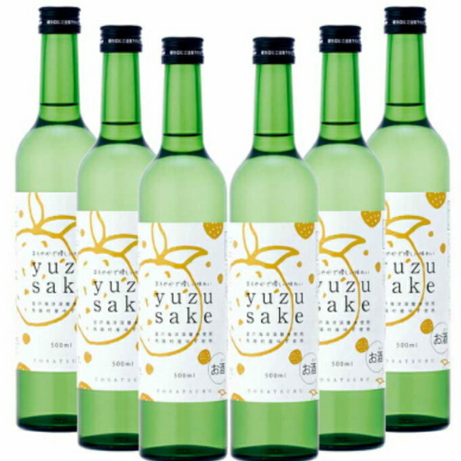 yuzu sake（ゆず酒）５００ｍｌ×６本