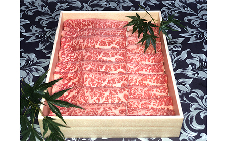 福井県のブランド牛 若狭牛 ローススライス 600g お肉 牛肉 