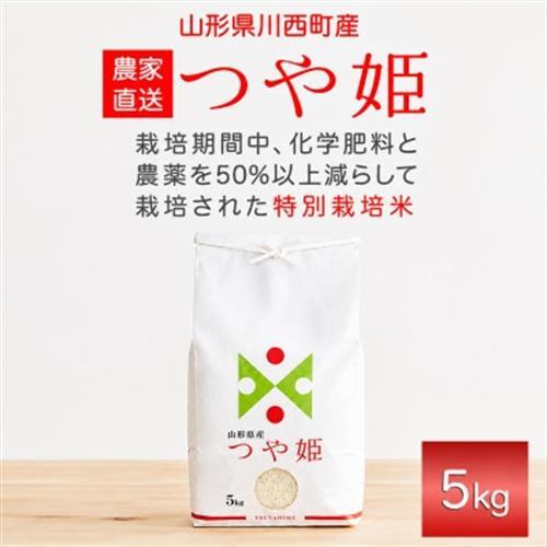 《先行予約》令和8年産　山形県産　つや姫　5kg_ 精米 米    つや姫 米 _【1120491】