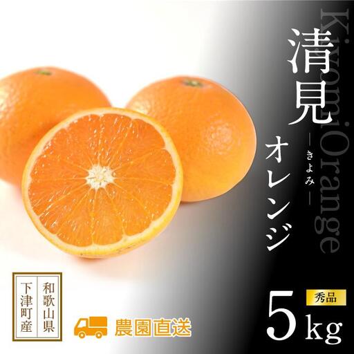 清見オレンジ 5kg 赤秀 和歌山清見オレンジ