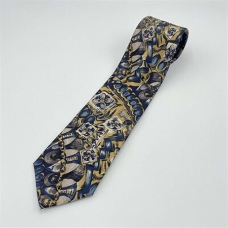 クラバットユキジ製　クラシック柄ネクタイ No.9_装飾品・工芸品 ネクタイ・ベルト 服飾小物 _【1141358】