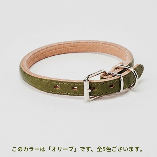首輪goodcollar犬猫ペット用品首輪【5号】 アカネ