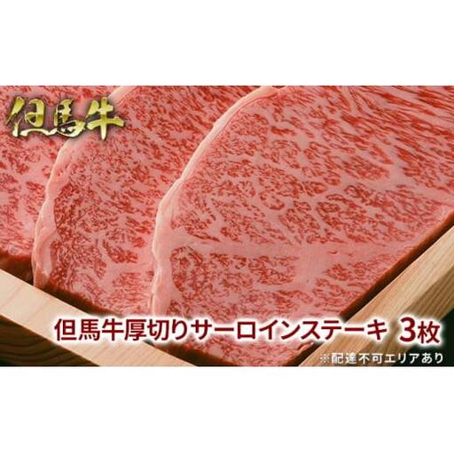 但馬牛 厚切り サーロイン ステーキ 300g×3枚 計900g 牛肉 国産牛 和牛 BBQ バーベキュー アウトドア お祝い