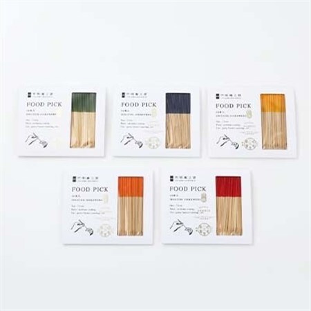 フードピックセット(5色)_雑貨・日用品  食器 _【1121989】