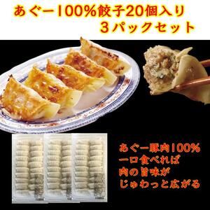 沖縄そばセット&あぐー100%餃子(2パックセット)|沖縄そば アグー 人気