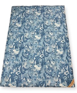 ホワイトダックダウン50%入り 洗える羽毛肌掛けふとん シングルサイズ(約150×210cm) ブルー色 FNU010 [1348]