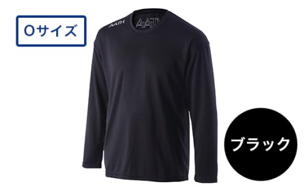 I4-05JA【カラー：ブラック サイズ：O】リカバリーウェア A.A.TH/ ロングTシャツ（品番：AAJ99302）