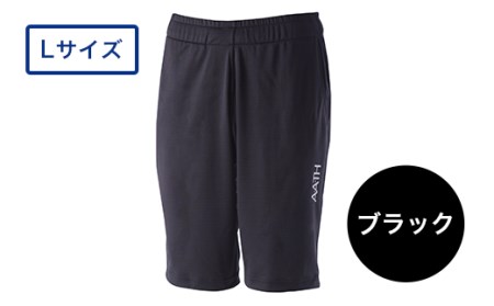 I4-06CA【カラー：ブラック サイズ：L】リカバリーウェア A.A.TH/ ハーフパンツ（品番：AAP99714）