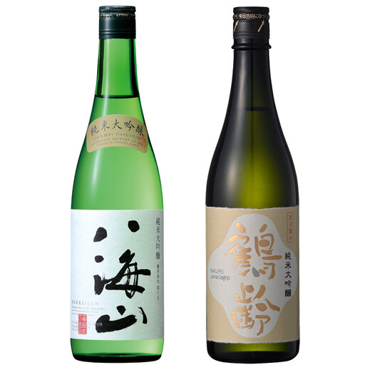日本酒 八海山・鶴齢 純米大吟醸 720ml×2本セット｜新潟地酒